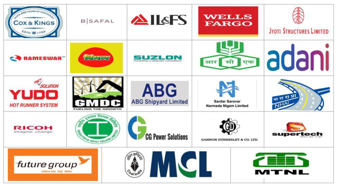 Key marquee client logos, board 4 of 4