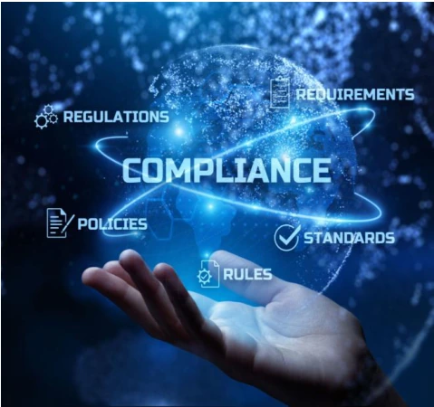 Compliance: regulations, requirements, policies, standards and rules