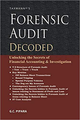 Front Cover of Book - Forensic Audit Decoded